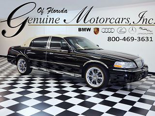 2008 lincoln town car signature limited moonroof carriage top 1 owner mint