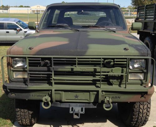 1984 military cucv d10 blazer, cucv, military truck, 4-wheel drive