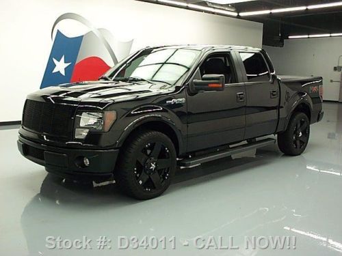 2011 ford f-150 fx2 sport crew 5.0 side steps 22&#039;s 70k texas direct auto