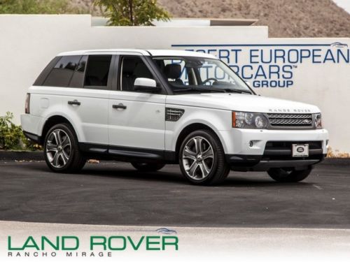 2011 land rover supercharged white black nav camera assist