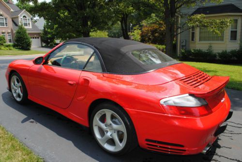 2004 911 turbo cabriolet x-50 red