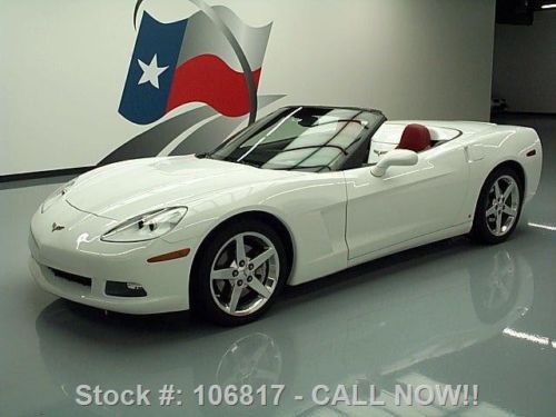 2006 chevy corvette lt3 convertible auto nav hud 16k mi texas direct auto