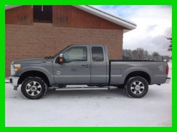 2011 ford f-250 super duty diesel extended cab leather cd remote start