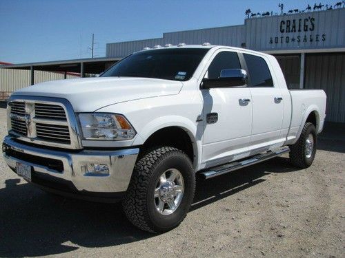 2012 ram 2500 4wd mega cab longhorn navigation roof