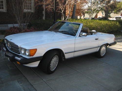 1987 mb 560 sl - refurbished, near perfect!