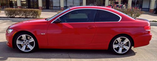 2007 bmw 335i e92 coupe loaded red/red auto nav rebuilt must see!!!