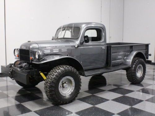 Nicely restored-to-stock power wagon, best price on the market, 230 i6, 4-speed!