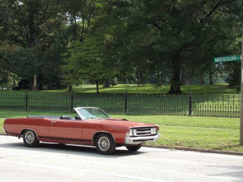 1969 ford torino gt convertible, all original, 351 windsor v8, matching numbers