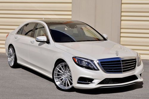 2015 mercedes-benz renntech s550 4-matic sport! 77 miles! 530hp! $128580 list!