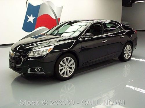 2014 chevy malibu ltz htd leather sunroof rear cam 8k texas direct auto