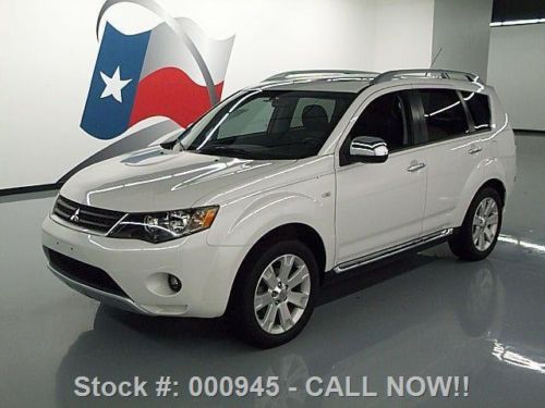 2009 mitsubishi outlander se leather sunroof only 61k texas direct auto