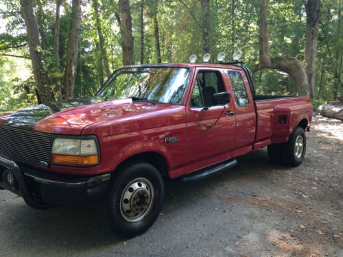 1995 ford custom f350 pickup dually 5.8 liter with all the fixin&#039;s