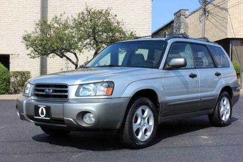 2004 subaru forester 2.5xs, rare 5-speed manual, just serviced