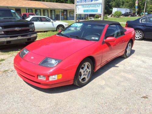 1993 nissan 300zx, manual transmission, fair shape, little to no rust.