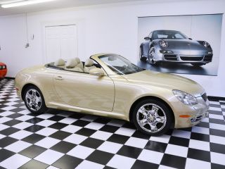 2006 lexus sc 430 only 21k miles loaded navi alloy wheels carfax perfect wow!