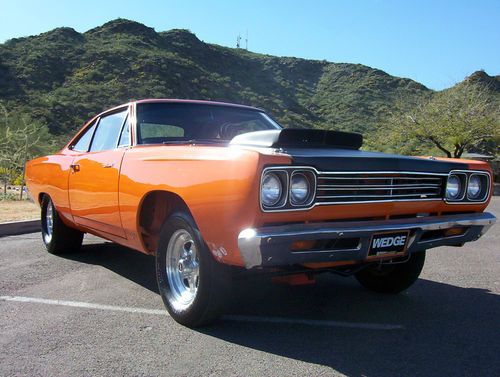 1969 road runner hemi orange 440-600+hp arizona car