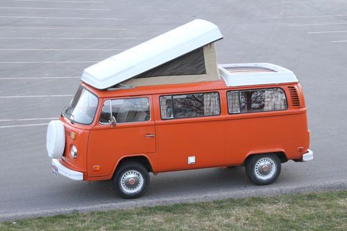 1973 vw bus westfalia campmobile volkswagen