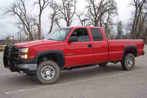 Buy used 06 Chevy Silverado 2500 HD NO RESERVE 4x4 WT Ex ... Buy used 06 Chevy Silverado 2500 HD NO RESERVE 4x4 WT Ex ...
