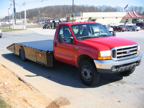 1999 ford f450 6 speed manual powerstroke car hauler auto hauler toy hauler ramp