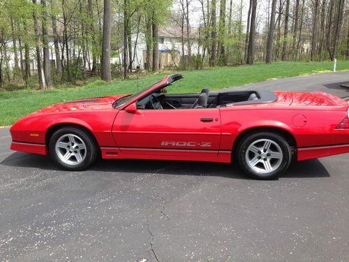 1990 camaro iroc-z only 539 orginal miles!!!!