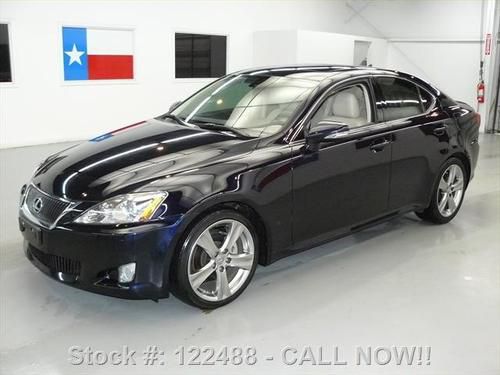 2010 lexus is250 climate seats sunroof paddle shift 26k texas direct auto