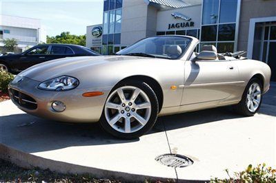 2003 jaguar xk8 convertible - 1 owner - florida vehicle - extremely low miles