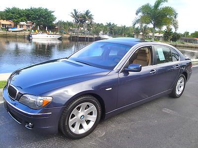 07 bmw 750li*nav*gorgeous look*76k*loaded with options*runs super*bank repo*fla