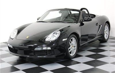 Triple black boxster convertible 07 bose xenons heated seats 3m clear bra psm