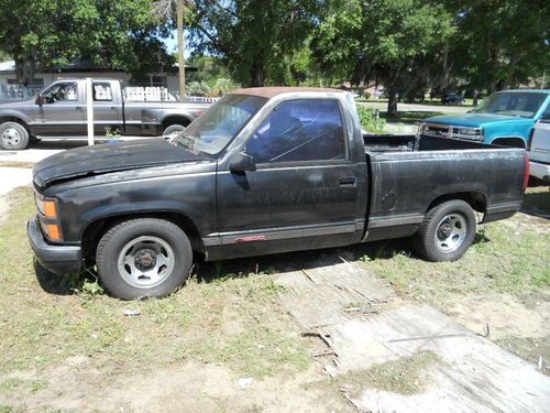 1990 real 454ss truck black