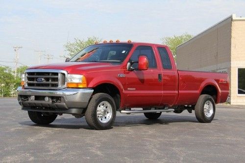 2003 ford f250 super duty extended cab 4x4 6.0 turbo-diesel auto ac cruise hitch