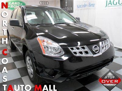 2013(13rogue s awd fact w-ty only 12k black/black keyless cruise aux save huge!!