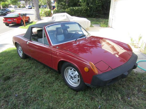 1975 porsche 914 - 2 owner california car since new