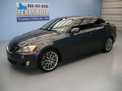 We finance!!!  2007 lexus is 350 sport auto paddles roof heated/cooled seats 6cd