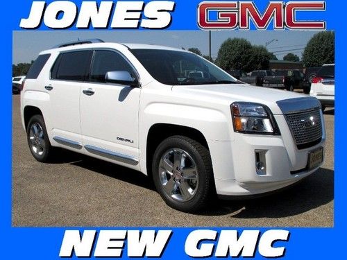 New 2013 gmc terrain fwd denali msrp $35905 summit white