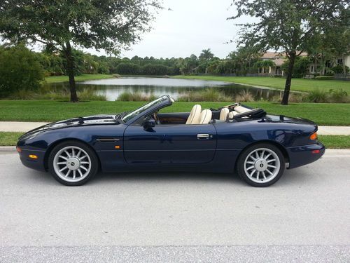 Stunning beautiful 1998 aston martin db7 covertible...only 33546 miles!