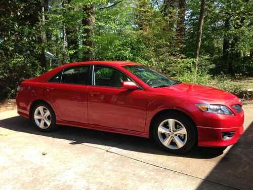 Buy Used 2011 Toyota Camry Red In Color Gray Interior