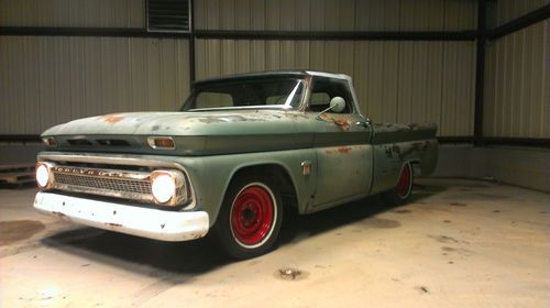 1964 c10 chopped and lowered hot rat rod