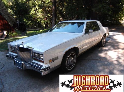 Original low-mileage 1982 cadillac eldorado coupe 88,000 miles, 2-door 4.1l v8