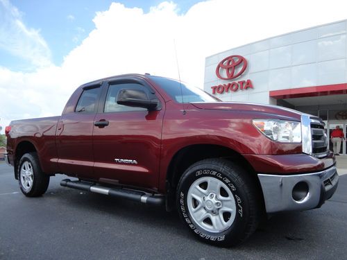 2010 toyota tundra double cab 4.6l v8 4x4 certified 1.9% apr video 4wd 1-owner