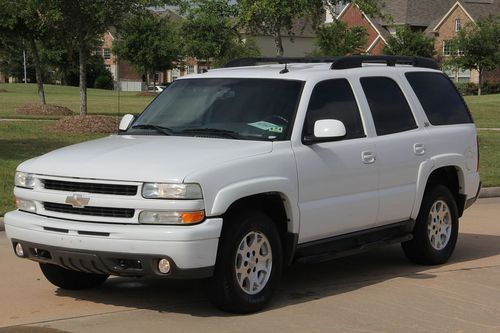 2004 chevy tahoe lt z71,4x4,3rd row seat,clean tx title,rust free