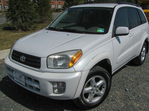 No reserve 02 rav 4 new brakes dealer serviced pearl white auto 4wd ac cruise