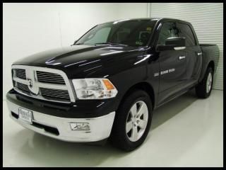 12 dodge big horn crew cab 5.7 hemi v8 traction alloys sirius tow only 984 miles
