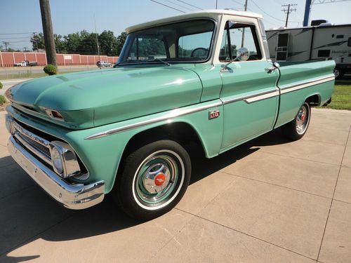 1966 c10 short bed hot rod big back window bbw rat rod clean swb fleetside