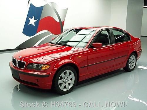 2003 bmw 325i sunroof htd leather cruise ctrl 50k miles texas direct auto