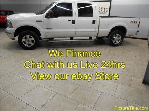 07 f250 4x4 leather heated seats crew cab diesel texas 1 owner