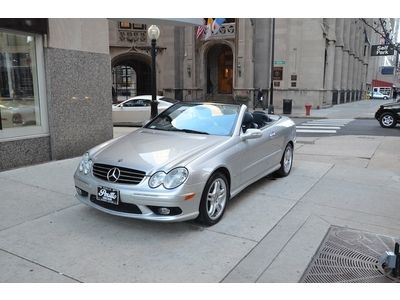 2004 mercedes benz clk55 amg.  brilliant silver with charcoal.