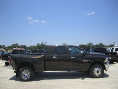 Brand new sleek black 2013 ram 3500 laramie heavy duty diesel pick up truck