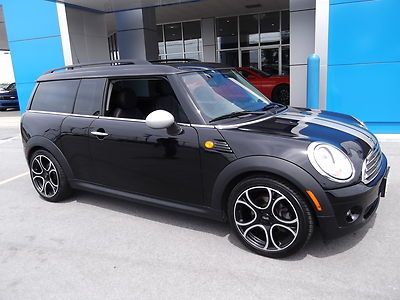 2010 mini cooper clubman automatic sport pkg heated leather sunroof 0z wheels