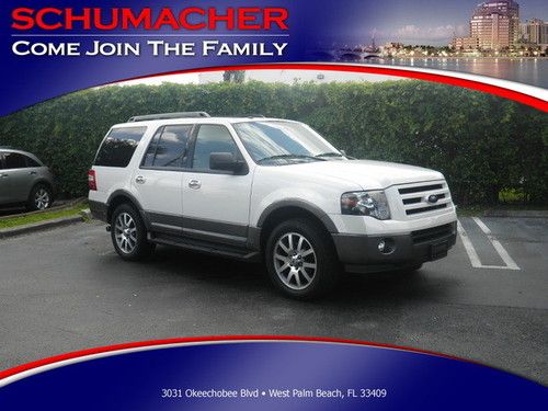 2011 ford expedition xlt one owner 3rd seat premium sound