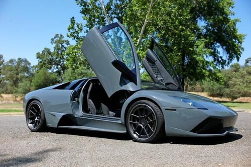 2007 lamborghini murcielago lp640 coupe, rare 6spd manual, ca car